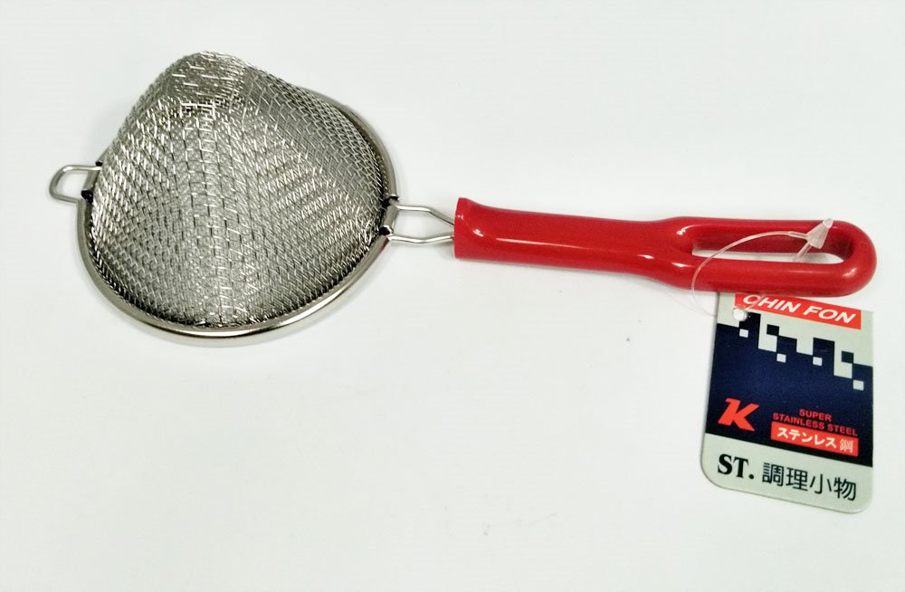 台灣製  S-1435 頂級雙層濾茶網8cm  4710937629606