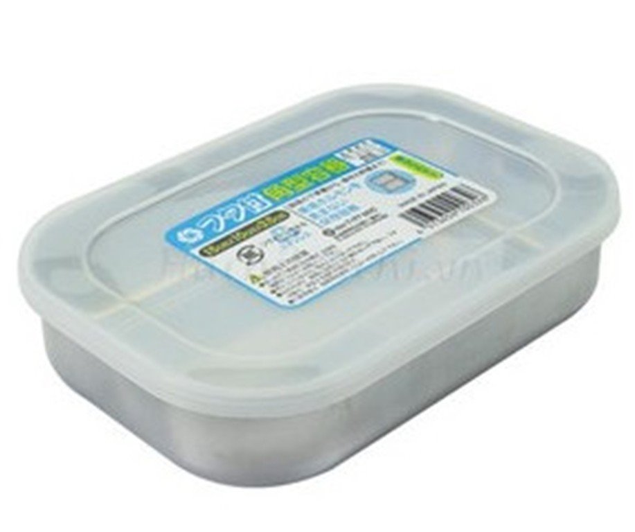 日本製 0321-503  ST附蓋長方型盒