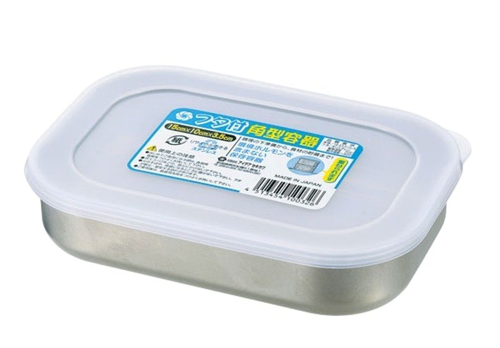 日本製 0321-503  ST附蓋長方型盒