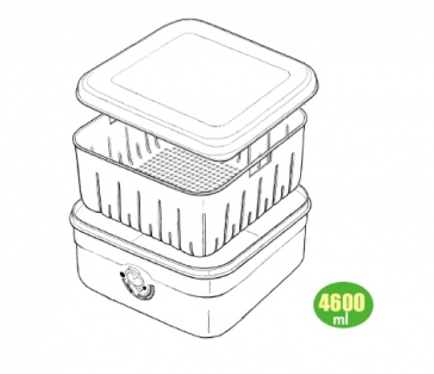 台灣製JUSKU 佳斯捷  7889 甜媽媽 #9濾水保鮮盒   4715062788983