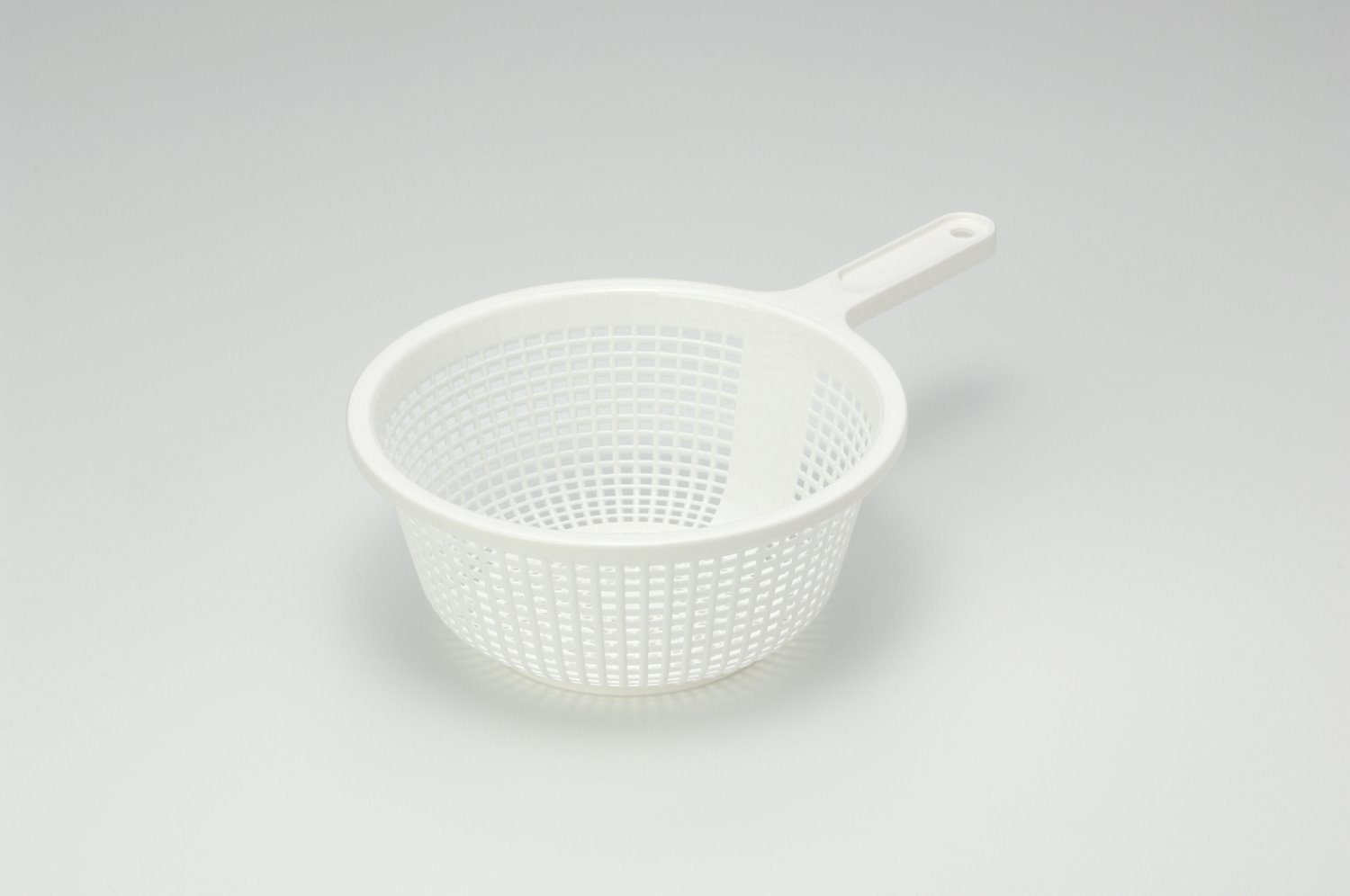 日本製  inomata  0301彩色手把孔盆    4905596030164-白