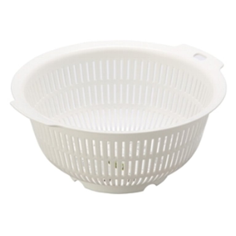 日本製 inomata  0111瀝水藍-白   4905596011163 