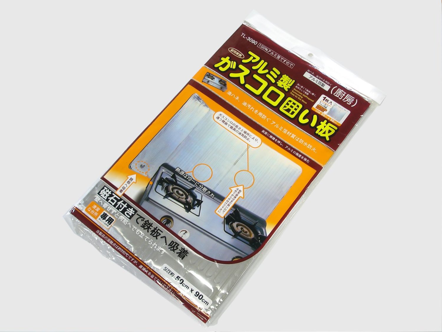 台灣製  上龍  TL-3090   鋁箔 圍爐防油板50x90     4713537030902