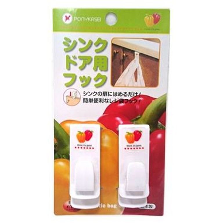 日本製   PONY  HK085  櫥櫃門萬用勾2P     4962964240105