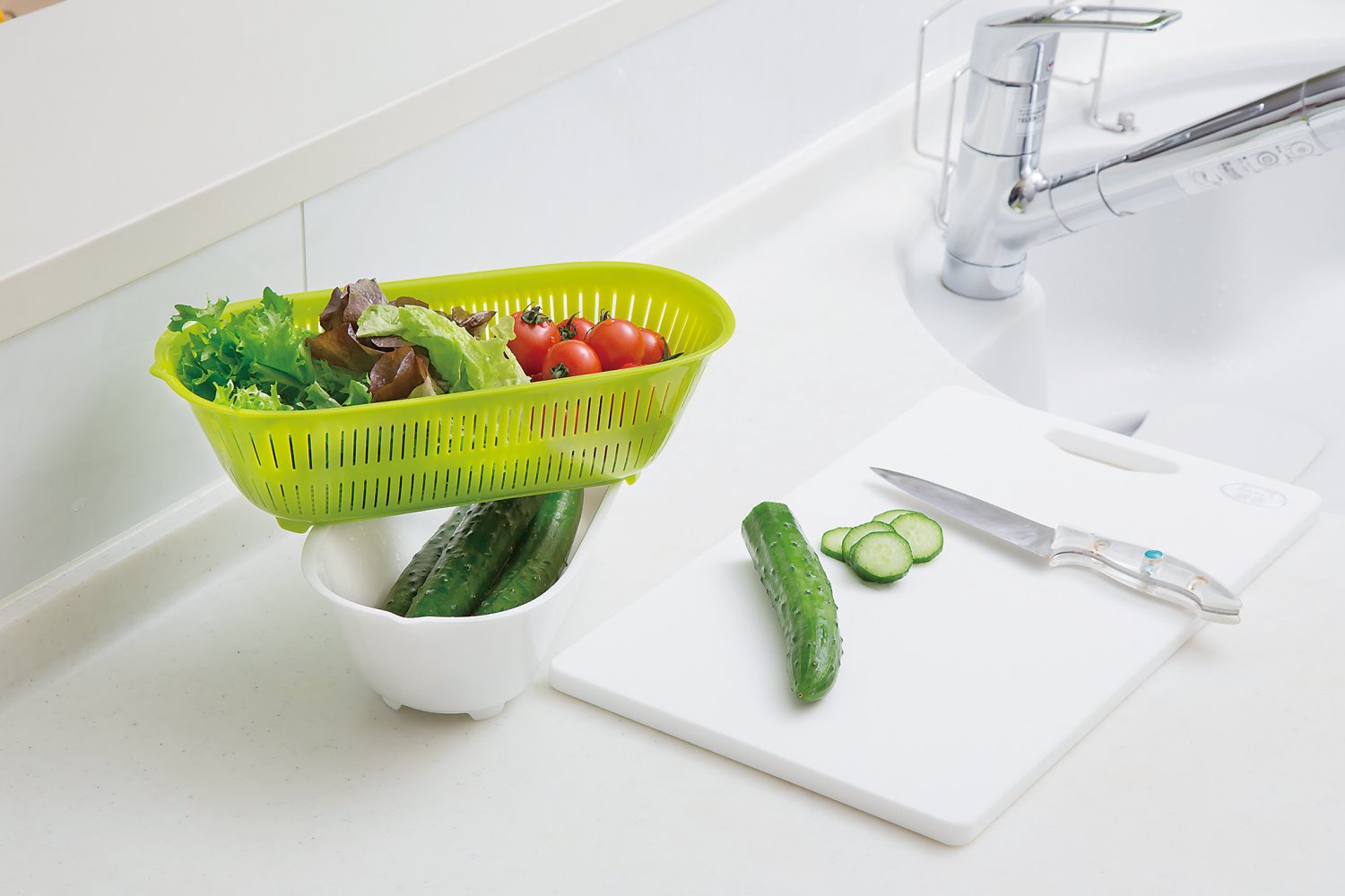 日本製 小久保 KOKUBO  KK-299 長方盆-白   4956810802913