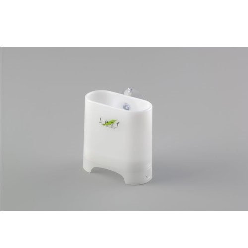 日本製  inomata  2115 葉浴室雜屑筒 - 白/ 綠 