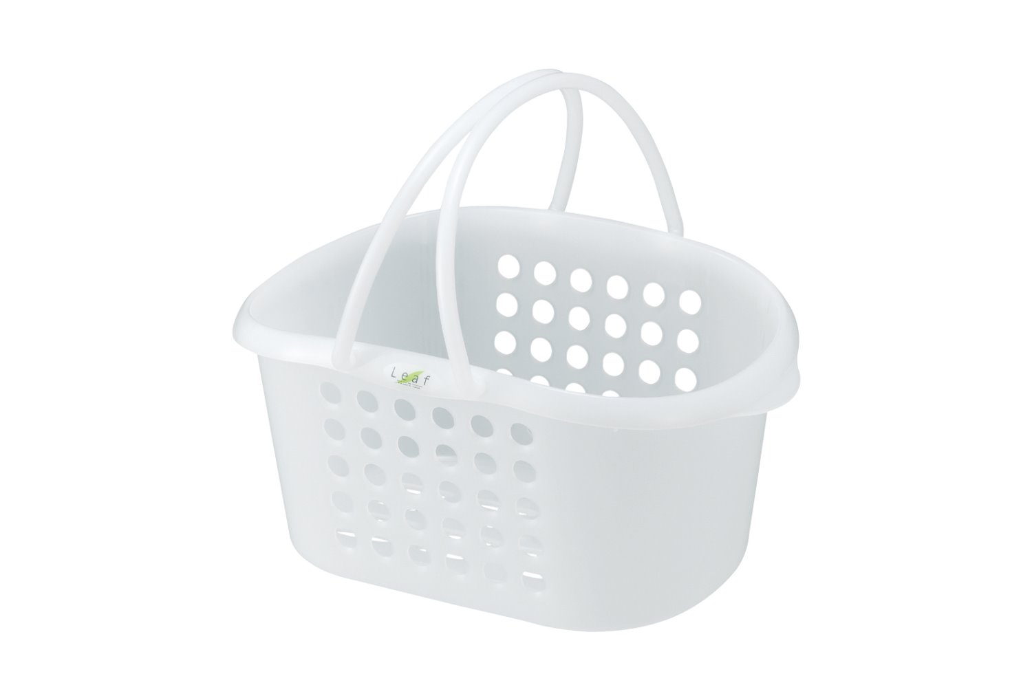 日本製    inomata 2105和風提籃 -綠/白