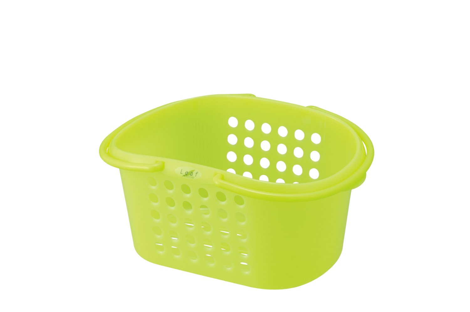 日本製    inomata 2105和風提籃 -綠/白