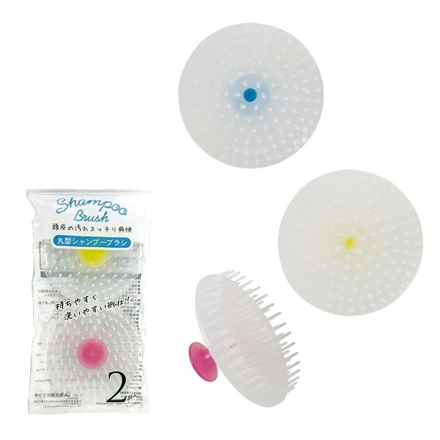 日本製 BEAUTY HAIR 2P頭皮清洗按摩器    4968988010878