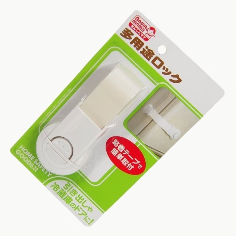  LEMON   L型 多用途雙邊門扣(防止幼兒任意開取)  4903409153956