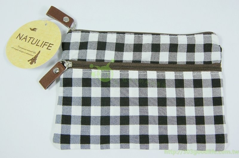 11751  格子零錢袋/小物袋    4510085117518