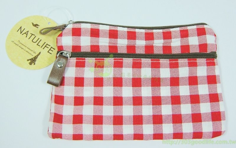 11751  格子零錢袋/小物袋    4510085117518