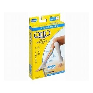 日本製   QTTO  一般醫療塑腿健康襪小腿~腳 ~ M-白  / M -黑