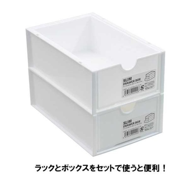 日本製   SANADA      A-8082 長方抽屜式收納盒  4973430022026