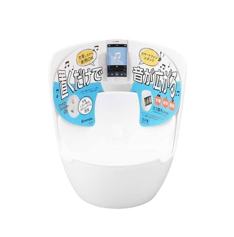 日本製  inomata   4828 Smartphone   手機 . 平板  置物架 ~ 白色 / 黑色 