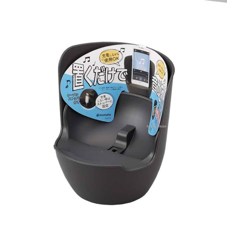 日本製  inomata   4828 Smartphone   手機 . 平板  置物架 ~ 白色 / 黑色 