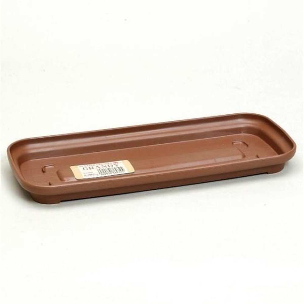 日本製  山田  YAMADA  N.O 369  長方形花盆底部~ -咖 / -白