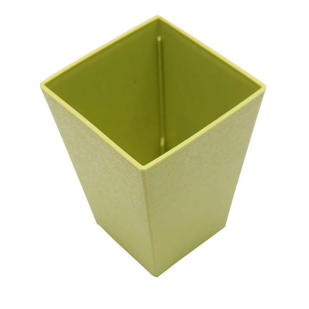 日本製 山田  YAMADA  N.O 603  迷你觀葉(附底座)花盆   ~棕 /-白 /-綠