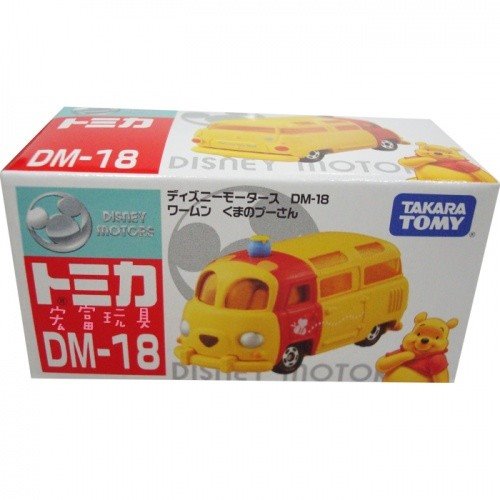 Disney  迪士尼系列 TOMICA多美小汽車 ~DM-18維尼麵包/ DM-19唐老鴨速克達機車