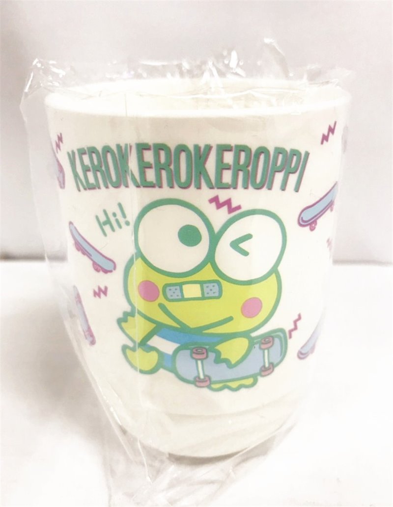 台灣製 三麗鷗系列 大眼蛙 KRT-211411 牙刷杯.漱口杯.水杯 350cc  4710150211411  