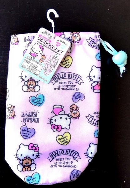 三麗鷗系列 Hello Kitty 凱蒂貓 保溫保冷瓶袋.水壺袋 保冷袋. 保溫袋 .水瓶袋~ 25532 KT