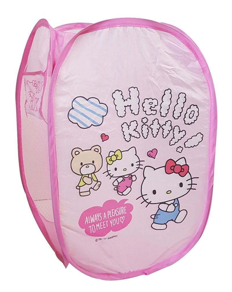 三麗鷗系列  Hello Kitty 凱蒂貓  摺疊洗衣籃 1入    4712977463561 