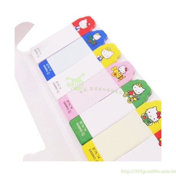 三麗鷗系列 Hello Kitty凱蒂貓 66095復古便利貼  4991277660959