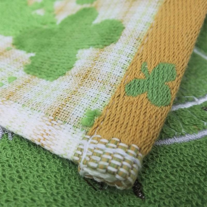 宮崎駿TOTORO龍貓 刺繡幸運草毛巾   4992272459999