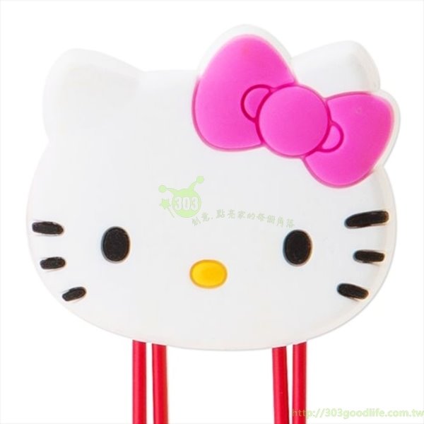 三麗鷗系列  Hello Kitty凱蒂貓 .  Melody美樂蒂. KIKI&LALA  雙子星 造型迴紋夾組.大臉  3P ~  KT-紅 /  MM-粉  /  雙子星