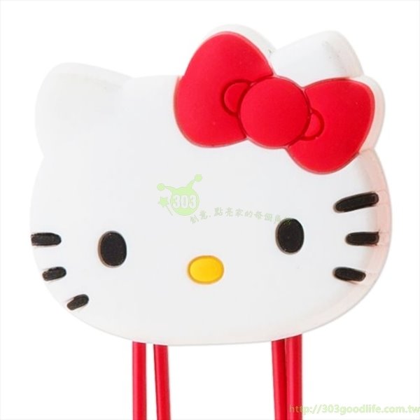 三麗鷗系列  Hello Kitty凱蒂貓 .  Melody美樂蒂. KIKI&LALA  雙子星 造型迴紋夾組.大臉  3P ~  KT-紅 /  MM-粉  /  雙子星