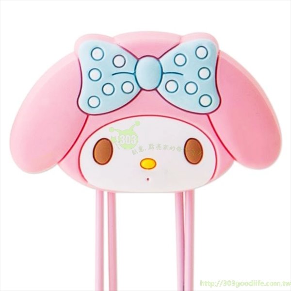 三麗鷗系列  Hello Kitty凱蒂貓 .  Melody美樂蒂. KIKI&LALA  雙子星 造型迴紋夾組.大臉  3P ~  KT-紅 /  MM-粉  /  雙子星