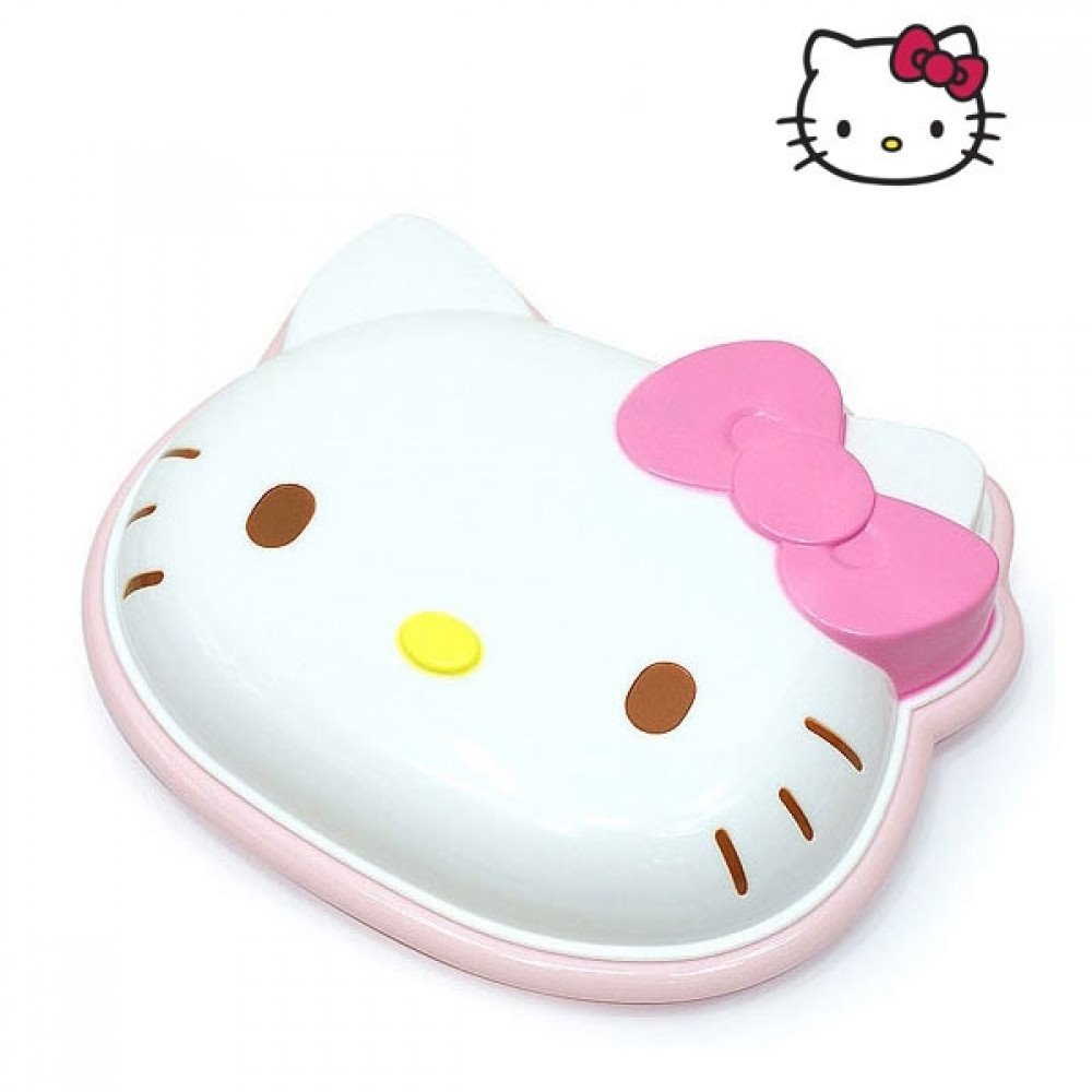 三麗鷗系列 Hello Kitty 凱蒂貓  大臉餐盤  4973307131349