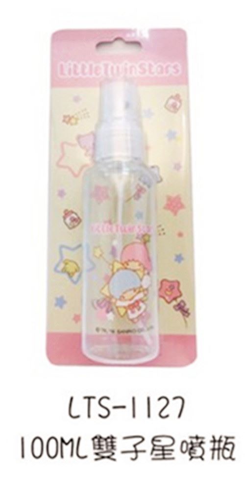台灣製  三麗鷗系列  KIKI & LALA雙子星  LTS-1127-1  100 ml 噴瓶   4712977461277
