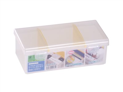 【YAMADA】421 可調式隔板收納盒  4965534421751