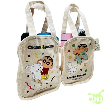 蠟筆小新造型帆布袋-2款   4719889900375