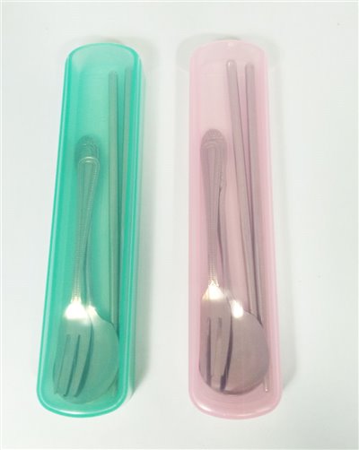 台灣製  康寶 餐具組 小  /大 