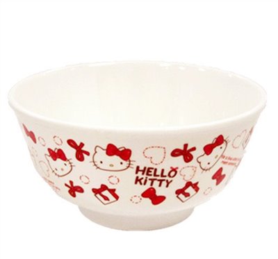 台灣製  茂伸 三麗鷗系列  Hello Kitty 凱蒂貓  893KT  可愛餐碗  4712733010145