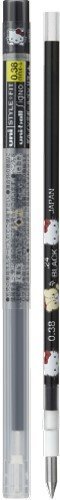 日本製 三麗鷗系列  Hello Kitty 凱蒂貓 限定版 筆心替芯0.38 ~黑/-藍/-淺粉紅/-澄.橘/-紅